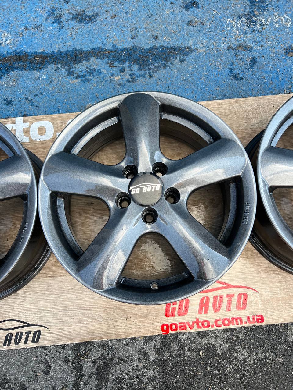 Goauto диски Опель шевроле 5/105 r16 et35 6.5j dia56.5 як нові в графі