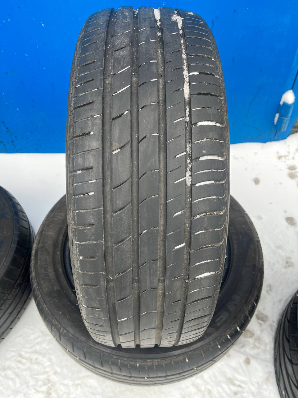Пара вживаних літніх шин Nexen NFera RU1 225/55/R18 98V