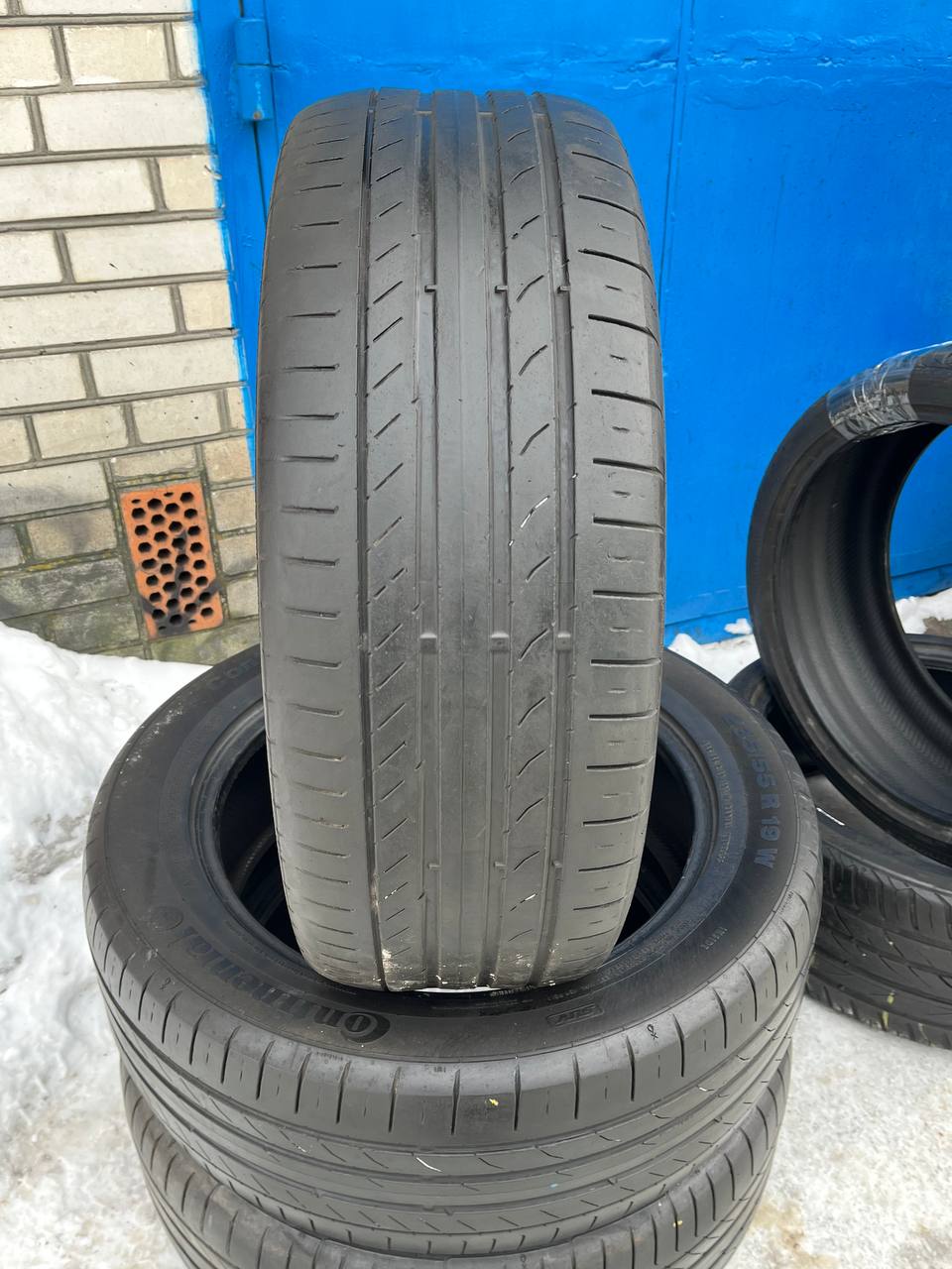 Вживані літні шини Continental ContiSportContact 5 235/55/R19 101W 3шт.
