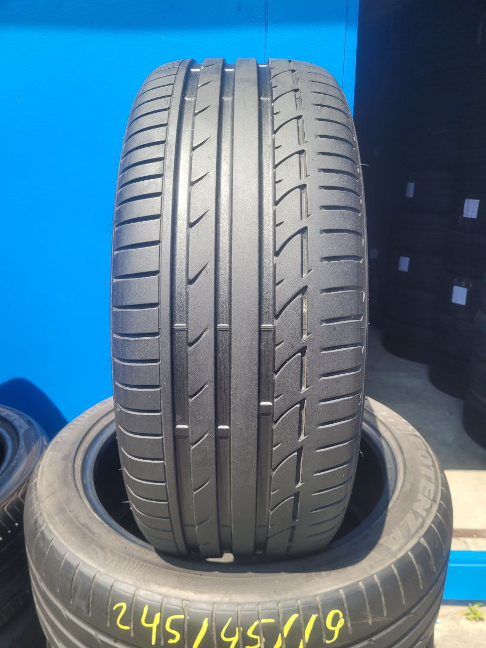 Вживані шини Bridgestone Potenza S001 245/45/R19 98Y 275/40/R19 101Y