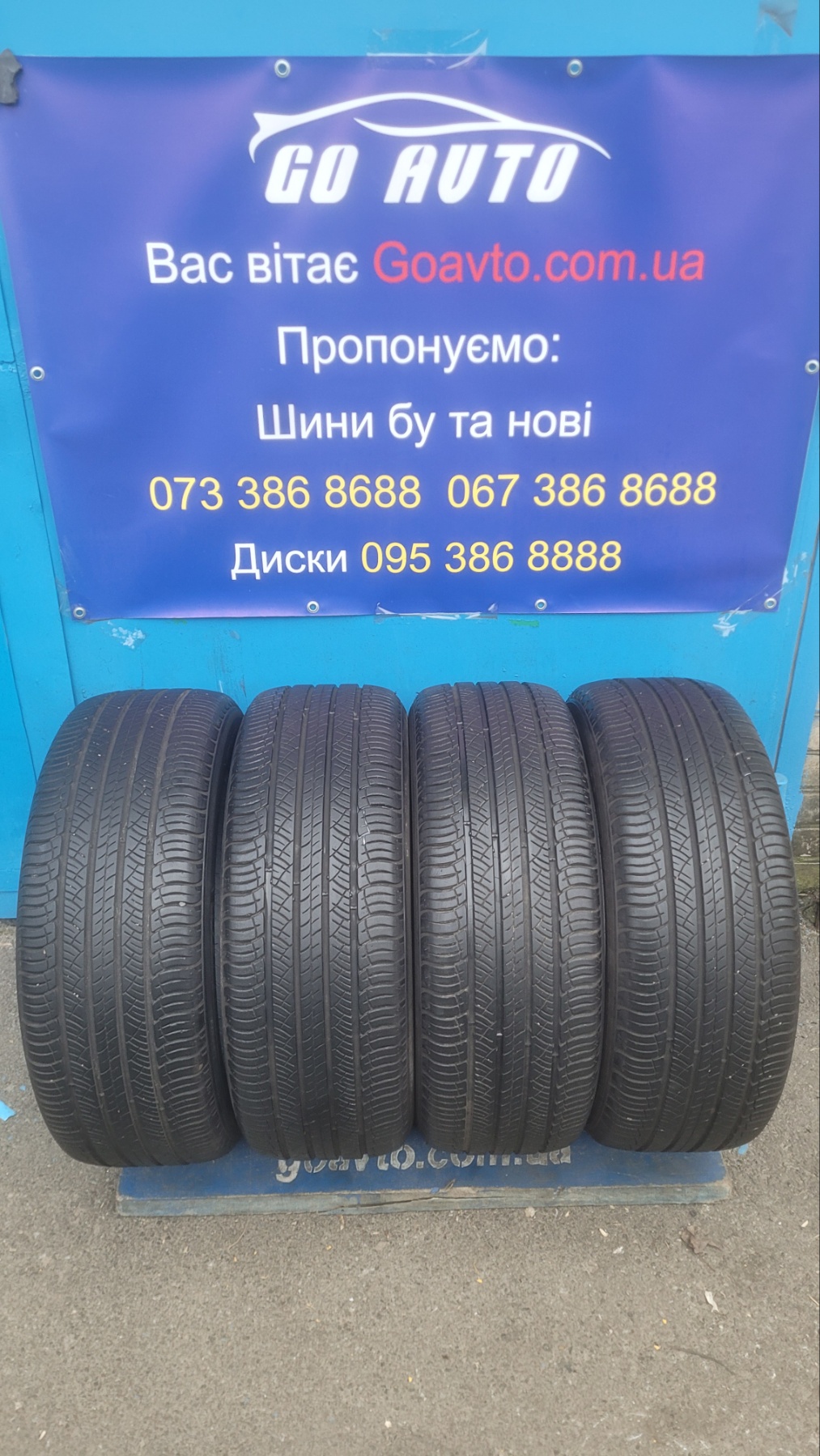 GoAuto Шини Michelin Latitude tour hp 235 55 r18 Рік:35/19 6мм Франція